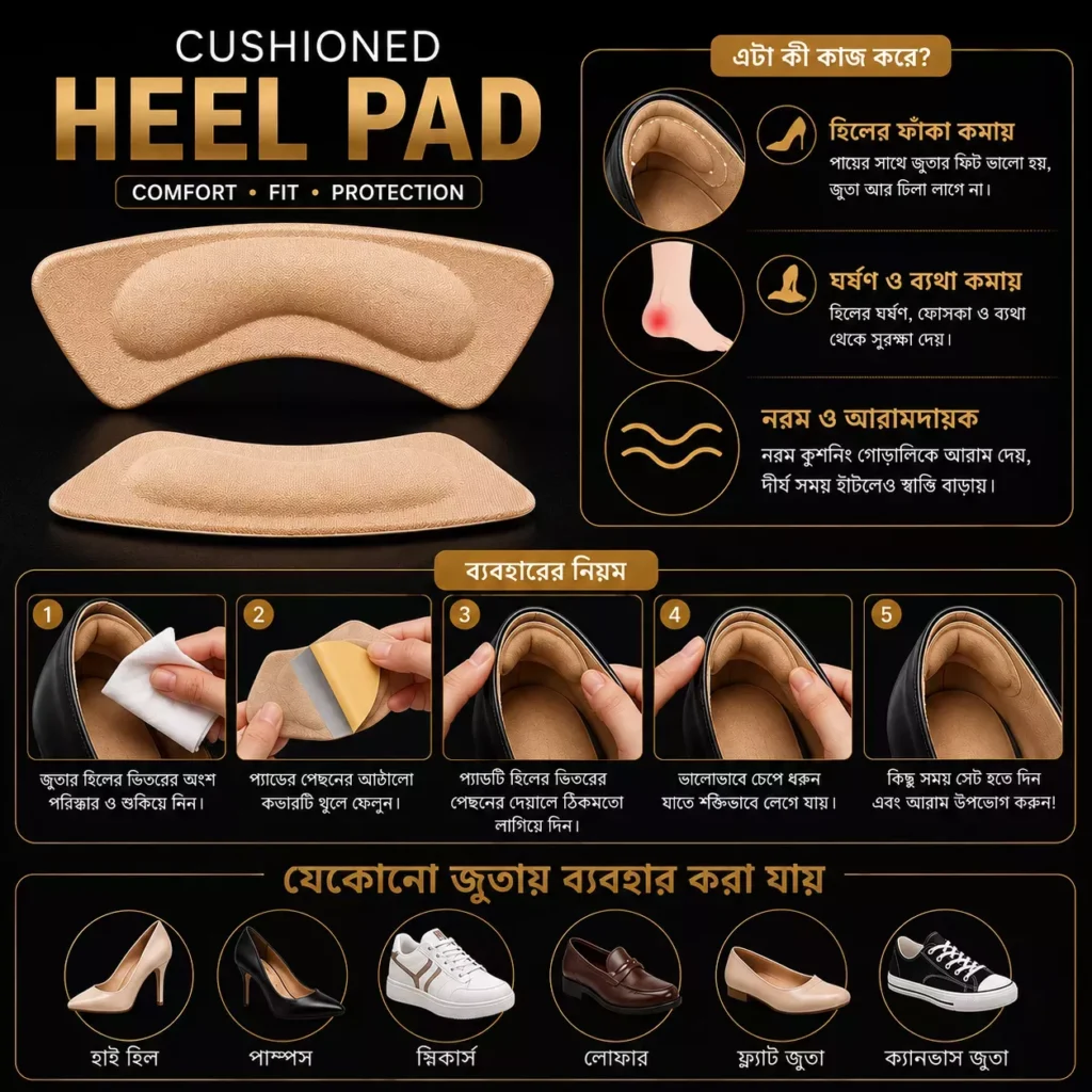 Cushioned Heel Pad